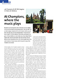 At Champions, where the music plays